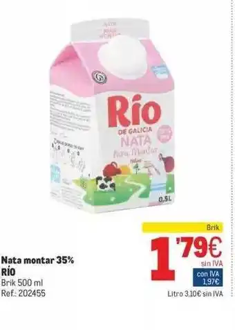 Makro Nata Montar 35% Rio oferta