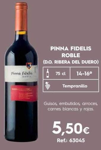 Makro Pinna Fidelis Roble oferta