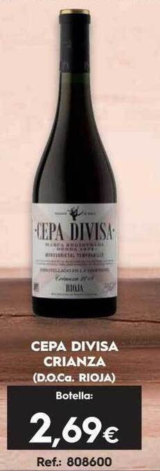 Makro Cepa Divisa Crianza oferta