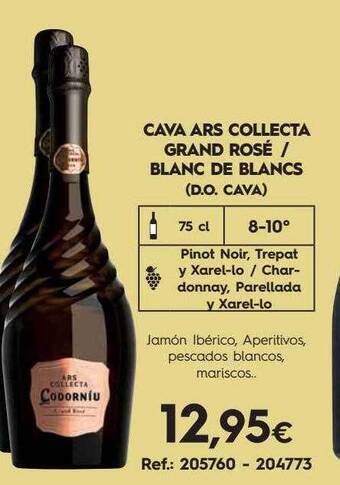 Makro Cava Ars Collecta Grand Rosé Blanc De Blancs oferta