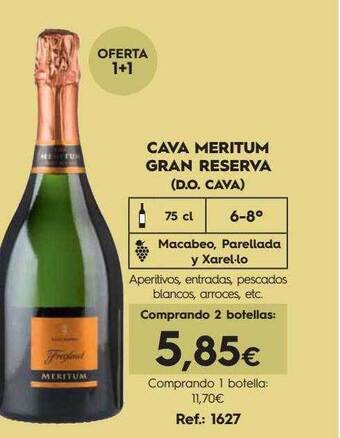 Makro Cava Meritum Gran Reserva oferta