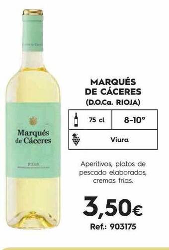 Makro Marqués De Cáceres (d.o.ca. Rioja) oferta