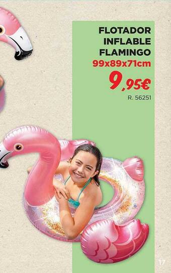 Espaço Casa Flotador Inflable Flamingo oferta
