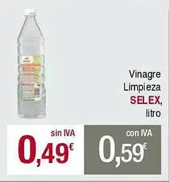 Masymas Vinagre Limpieza Selex oferta