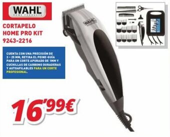 Mi electro Wahl Cortapelo Home Pro Kit 9243-2216 oferta