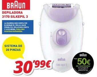 Mi electro Braun Depiladora 3170 Silkepil 3 oferta