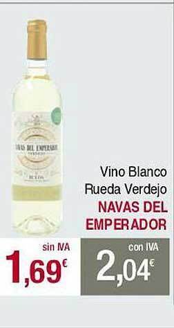 Vino Blanco Rueda Verdejo Navas Del Emperador