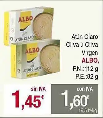 Masymas Atún Claro Oliva U Oliva Virgen Albo oferta