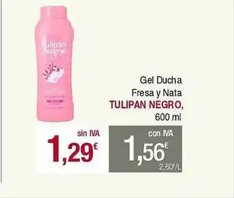 Masymas Gel Ducha Fresa Y Nata Tulipan Negro oferta