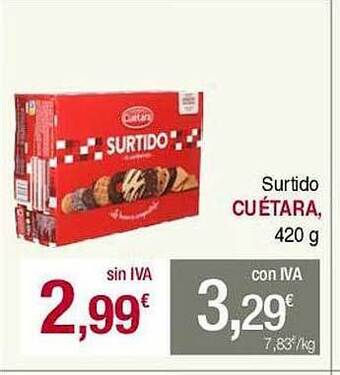 Masymas Surtido Cuétara oferta