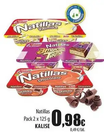 SPAR Lanzarote Natillas Kalise oferta