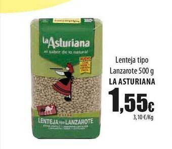 SPAR Lanzarote Lenteja Tipo Lanzarote La Asturiana oferta