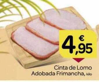 Supermercados El Jamón Cinta De Lomo Adobada Frimancha oferta