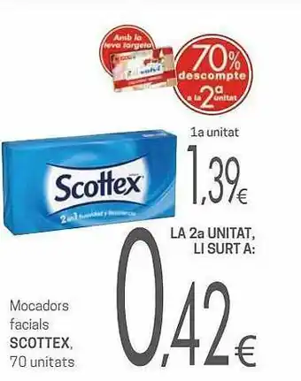 Mocadors Facials Scottex