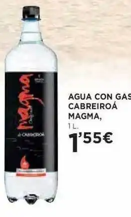 Hipercor Agua Con Gas Cabreiroá Magma oferta