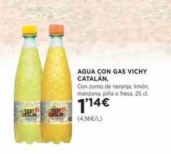 Hipercor Agua Con Gas Vichy Catalán oferta
