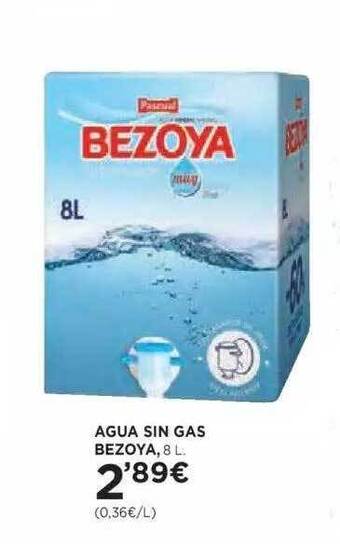Hipercor Agua Sin Gas Bezoya oferta