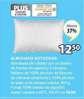 JYSK Almohada Notodden oferta