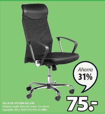 JYSK Silla De Oficina Billum oferta