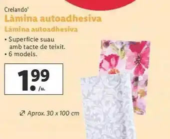 Lidl Crelando Lámina Autoadhesiva oferta