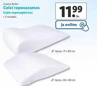 Lidl Livarno Cojín Reposapiernas oferta