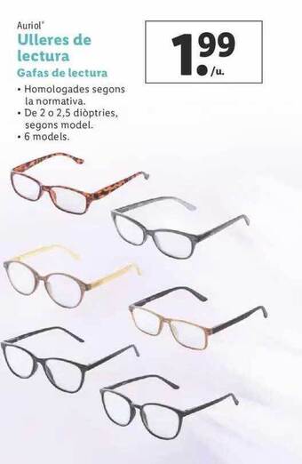 Lidl Auriol Gafas De Lectura oferta