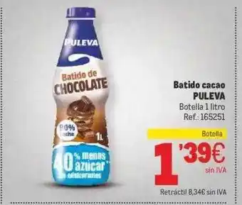 Makro Batido Cacao Puleva oferta