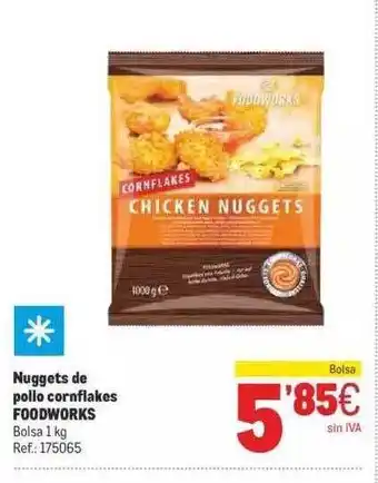 Makro Nuggets De Pollo Cornflakes Foodworks oferta