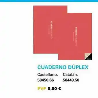 Cuaderno Dúplex