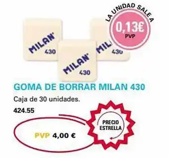Abacus Goma De Borrar Milan 430 oferta