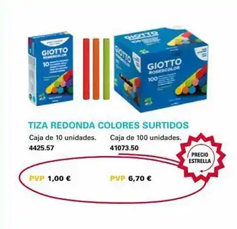 Abacus Tiza Redonda Colores Surtidos oferta