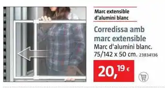 Bauhaus Corredissa Amb Marc Extensible oferta