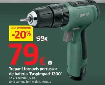 Bauhaus Trepant Tornavís Percussor De Bateria 'easyimpact 1200' oferta