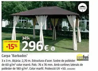 Bauhaus Carpa 'barbados' oferta