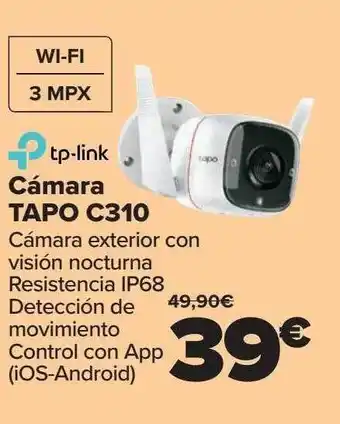 Carrefour Tp-link Cámara Tapo C310 oferta