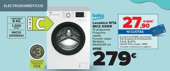 Carrefour Beko Lavadora Wta 8612 Xswr oferta