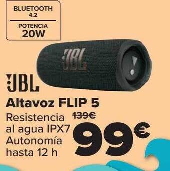 Carrefour Jbl Altavoz Flip 5 oferta