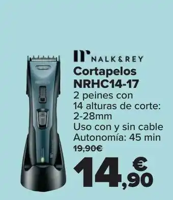 Carrefour Nalk & Rey Cortapelos Nrhc14-17 oferta