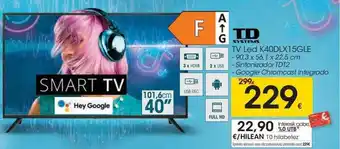 Eroski Td Tv Led K40dlx15gle oferta