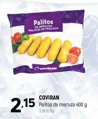 Coviran Coviran Palitos De Merluza oferta