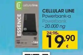Eroski Cellular Line Powerbank oferta