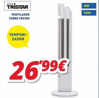 Mi electro Tristar Ventilador Torre VE5905 oferta
