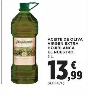 Hipercor Aceite De Oliva Virgen Extra Hojiblanca El Nuestro oferta