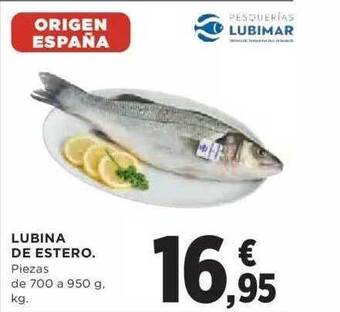 Hipercor Lubina De Estero oferta
