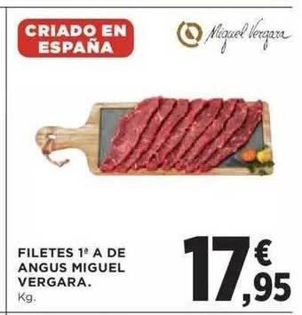 Hipercor Filetes 1aa De Angus Miguel Vergara oferta