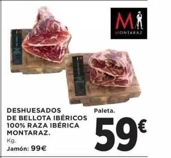Hipercor Deshuesados De Bellota Ibéricos 100% Raza Ibérica Montaraz oferta