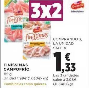 Hipercor Finíssimas Campofrío oferta