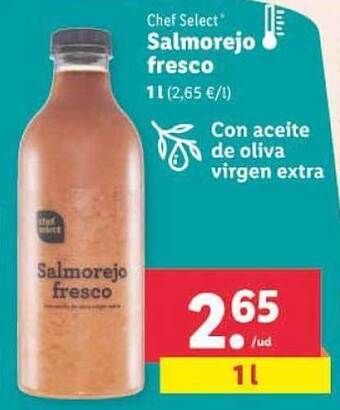Lidl Chef Select Salmorejo Fresco oferta