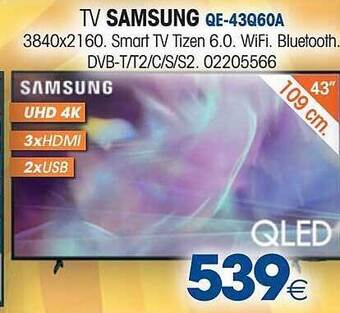 Master Cadena Tv Samsung Qe-43q60a oferta