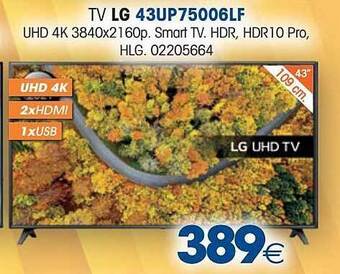 Master Cadena Tv Lg 43up75006lf oferta